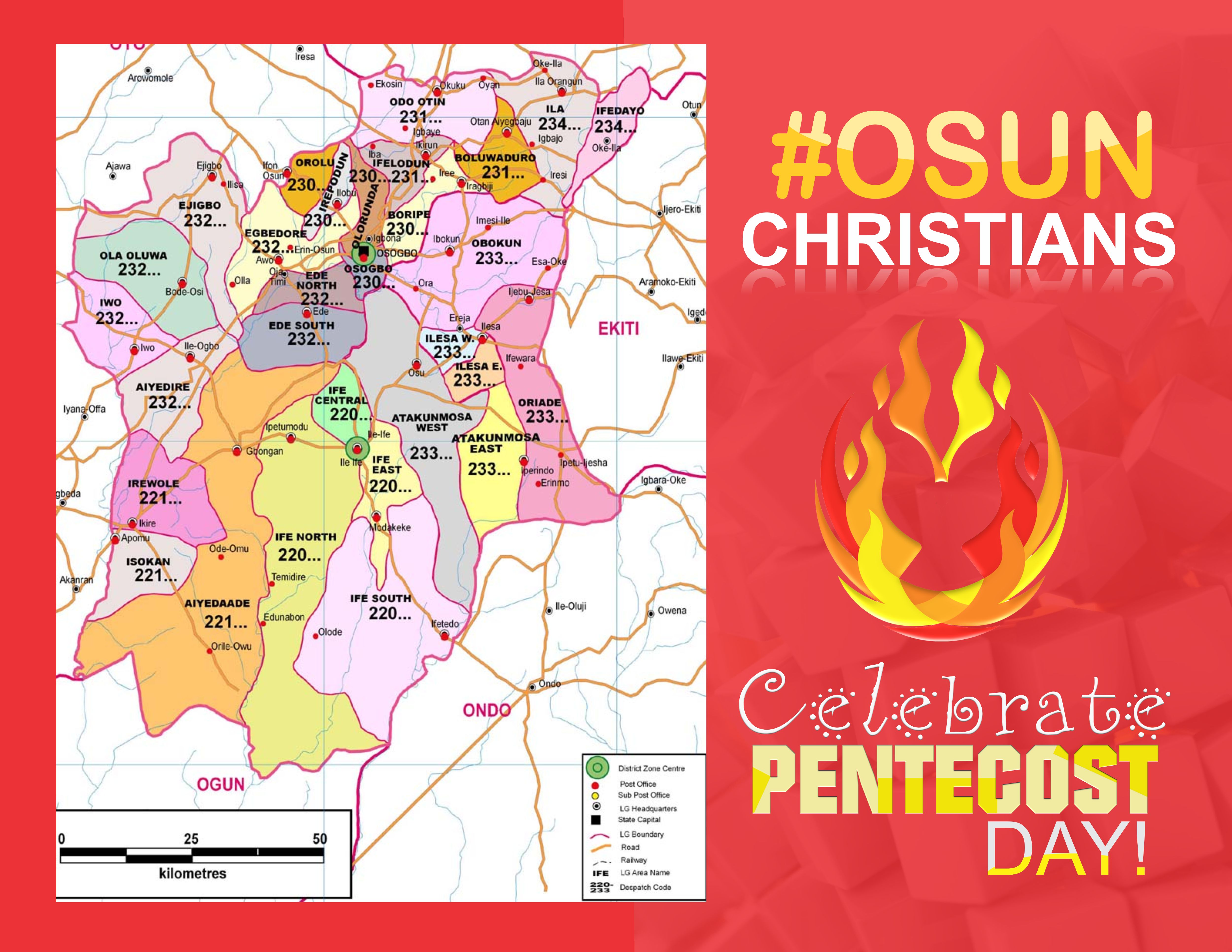 OSUN CHRISTIANS SET TO CELEBRATE PENTECOST DAY