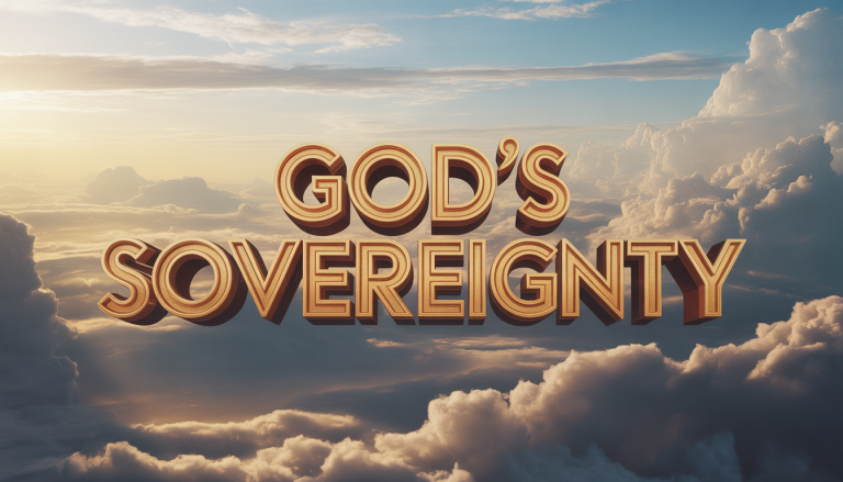 TRUSTING GOD’S SOVEREIGNTY FOR VICTORY